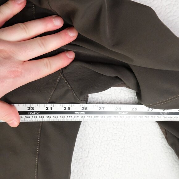 Kuhl Jacket Mens Xxl 2Xl Olive Green Soft Shell Fleece Lined Full Zip Outdoor - Picture 6 of 9